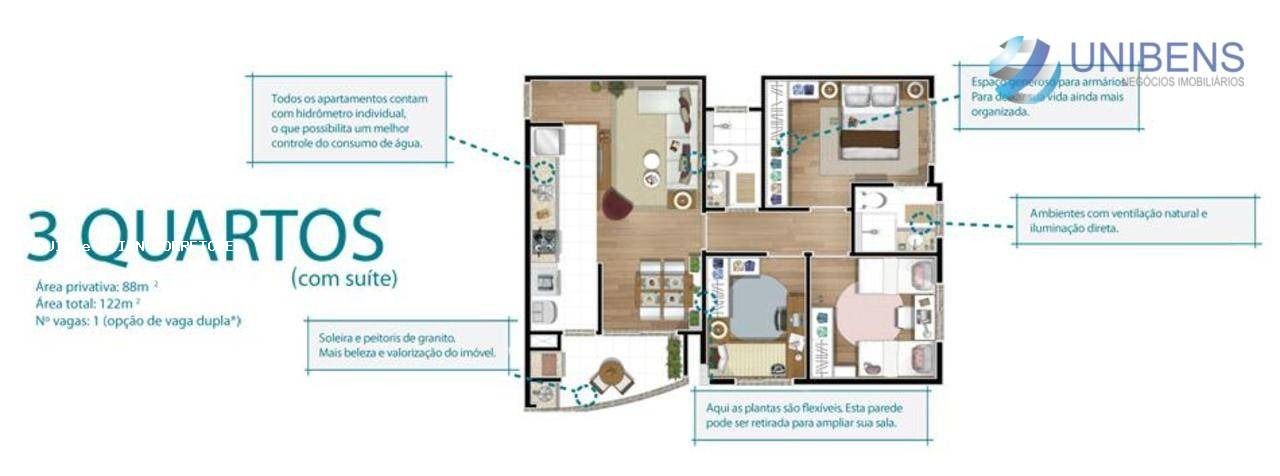 Apartamento, 3 quartos, 76 m² - Foto 22